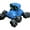Blue, variant on Robot Toy, 8 Wheels Stunt Robot Toys with 2.4Ghz, Auto-Demonstration, 360° Rotation, LED Eyes，Easy Kid-Friendly Controls for Indoor/Outdoor Play, Gifts and Toys for Kids Aged 6-13