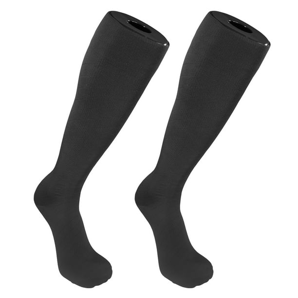 Truform Compression Travel Sock, 15-20 Medium Strength Support for Men ...