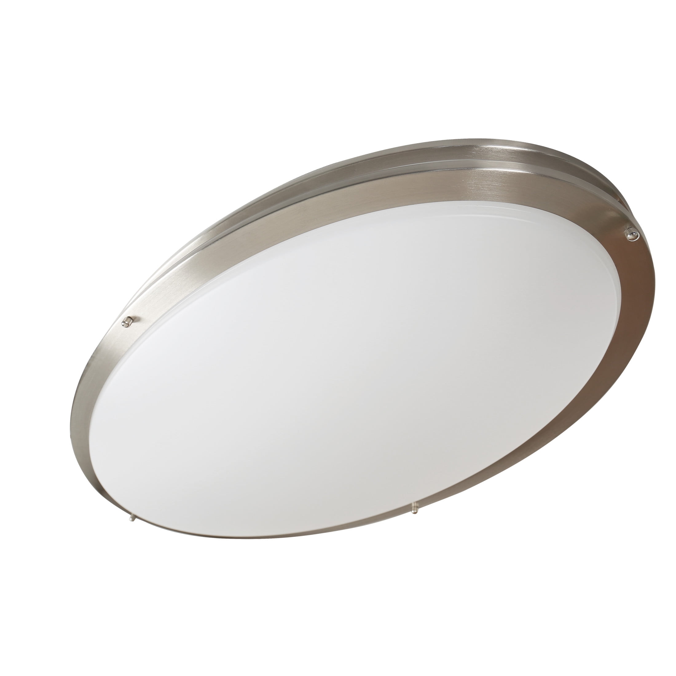Design House Owens 32" Integrated LED Dimmable Indoor Ceiling Light, Brushed Nickel
