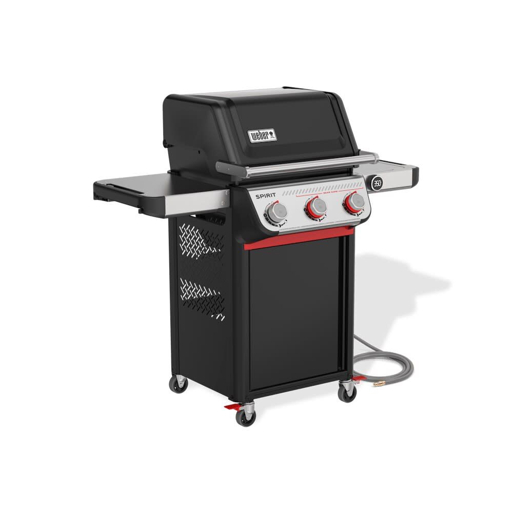 Weber Spirit E-325 25.5 Inch 3 Burner 31000 Btu Black Natural Gas