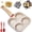 Beige, variant on Romiantic Omelette Pan Mold 4-Cup Egg Frying Pan Nonstick with Handle & Lid, Aluminum Granite Skillet for Omelette, Pancake, Egg Sandwich & Breakfast, Induction & Gas Stove Compatible (Black)