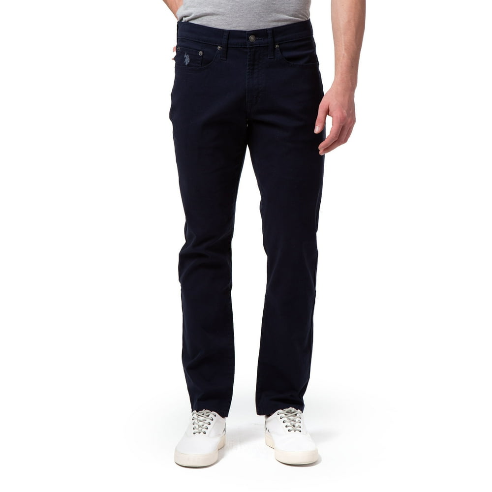 U.S. Polo Assn. - U.S. Polo Assn. Men's Slim Straight Stretch Twill 5 ...