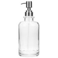 thumbnail image 1 of MasteelfCA Clear Soap Dispenser with Labels Bathroom Hand Soap Dispenser Kitchen Dish Soap Dispenser, 1 of 8