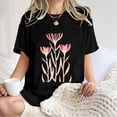 thumbnail image 6 of Womens Summer Tops Trendy Tshirts Shirts Graphic Funny Plus Size Shirts for Women, 6 of 7