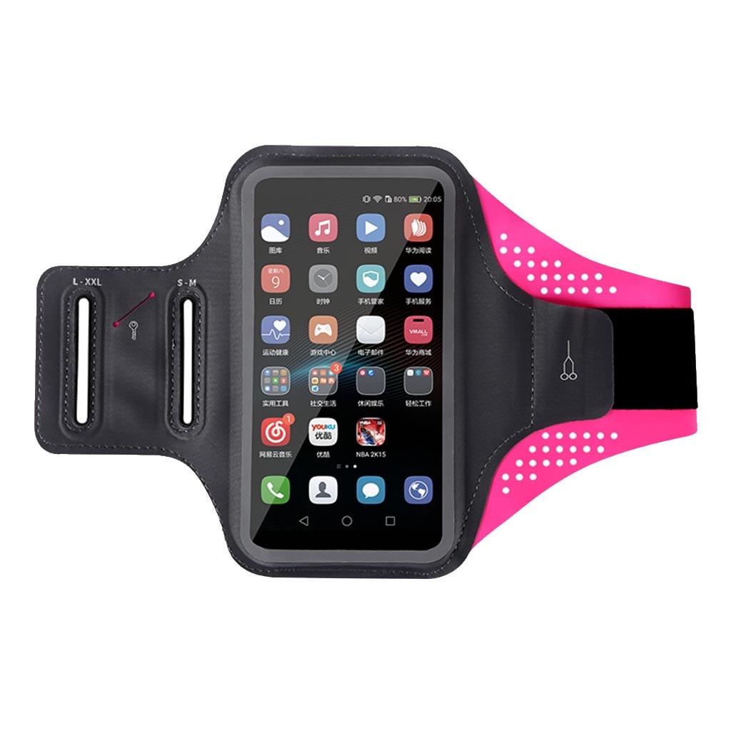 Rotatable Sports Running Jogging Riding Arm Band Case Cell Phone Holder Bag 