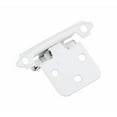 thumbnail image 7 of Silverline SH5001-WT Self Close Hinge 1.2mm Thickness Cabinet Hardware 25 Pairs Face Mount Overlay Variable White Coated, 7 of 7