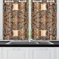 thumbnail image 4 of CADecor Mandala Window Treatment Panel Curtains Window Curtain Kitchen Curtain,Two Piece 26x39 Inches, 4 of 4