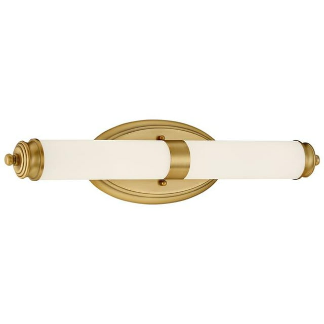 Access Lighting 62540LEDD-BG-OPL Madison 21 Po d'Or Brossé LED Lampe Murale &44; Opale
