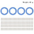 thumbnail image 2 of Amdohai 4pcs Aluminum 1.9inch Remote Control Beadlock Wheel Rim Ring Replacement for 1:10 Crawler Remote, 2 of 5
