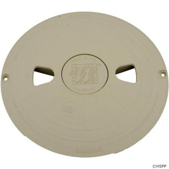 Skimmer Lid, Waterway Renegade, 9-7/8"od, Beige