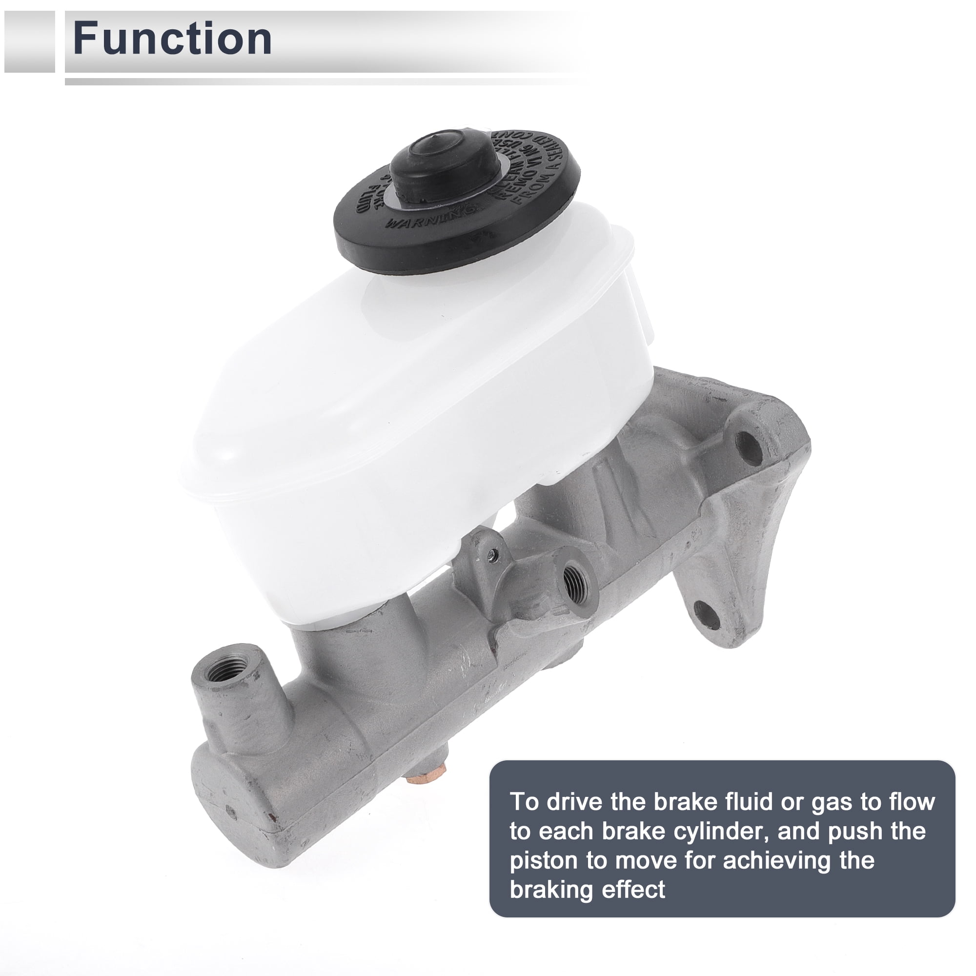 Unique Bargains Brake Master Cylinder for Toyota Camry 1992-1994 with Reservoir