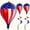 A, variant on KOYPTL 2 Pack 43-Inch Patriotic American Flag & Eagle Hot Air Balloon Wind Spinner Twister Outdoor Hanging Windmill Decor for Garden Lawn Yard Fourth of July Memorial Day and Veterans Day Decorations