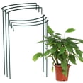 thumbnail image 4 of New multi-functional arc-shaped flower support vegetable support plant support gardening support hydrangea blue snowflake flower support-green height 40cm, 4 of 14