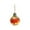 Red, variant on Hyknon Vintage Christmas Tree Lights Fall Decor Shatterproof Flower Round String Lights with LED Transparent Hanging Ornaments for Christmas Decoration Home Party
