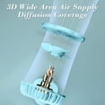 thumbnail image 4 of Binmer Handheld Desktop Small Fan High Wind Power Material Portable Charging Fan, 4 of 6