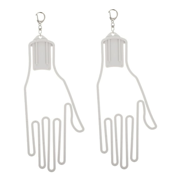 CIMAXIC 2pcs Golf Gloves Racks Golf Gloves Holders Golf Gloves Supporting Racks,9.65"X3.94"X0.28"
