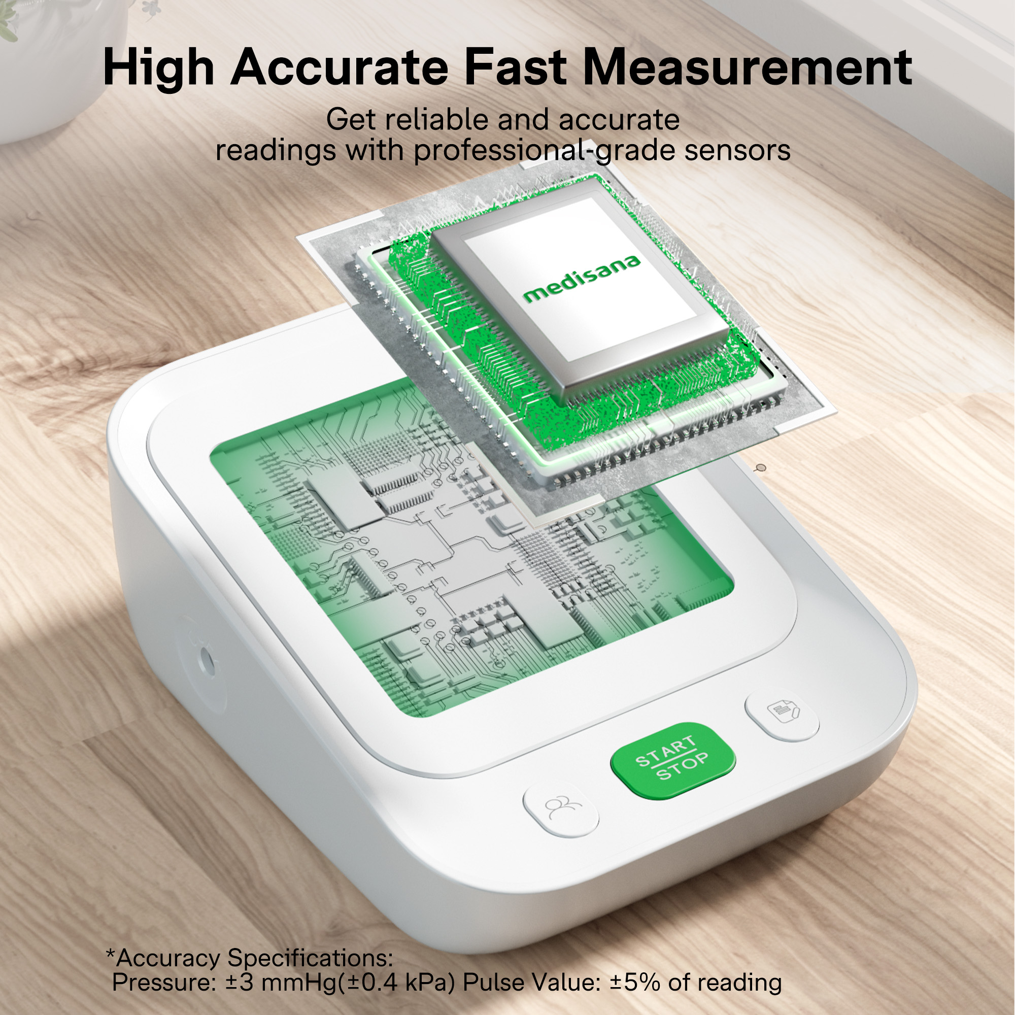 Medisana Upper Arm Blood Pressure Monitor with Dual User Memory photo 3