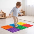 thumbnail image 2 of Gymax 6PCS Sensory Mats w/Rich Colors & Raised Patterns Game Mats for Kids & Adults Multicolor, 2 of 10