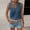 Navy, variant on Dianli Tops Vests Womens Hollow Out Stitching Sleeveless V Neck Vest Top Solid Color Casual Spliced Hollow Out Lightweight Breathable Layering Summer Beach Everyday