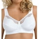 Soutien-gorge Sans Fil en Coton Exquisite Form 5100535 pour Femme (Blanc 42DD) – image 1 sur 6