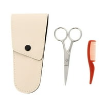 Beaupretty mustache grooming kit stainless steel assorted color 3 Pcs