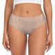 thumbnail image 1 of Fotbe Beige Sparkling Glitter Calzones Estampados para Mujer – Ropa Interior de Algodón, Cómoda, Suave y Elástica-Large, 1 of 6