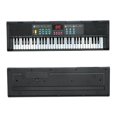 thumbnail image 3 of LOVEVER Electric Piano Instrument Keyboard Piano Instrument 61 Keys Electric Digital Multifunctional with Microphone MQ6186, 3 of 6