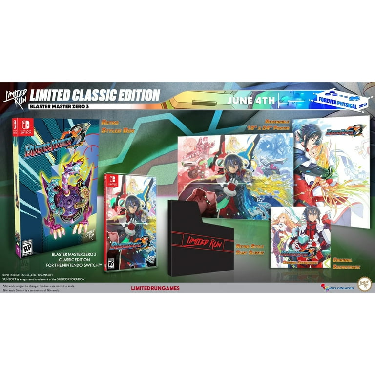 Blaster Master Zero 3 Classic Edition (Nintendo Switch) - Walmart.com