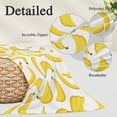 thumbnail image 3 of Yellow Banana Pillow Covers 16"x24", Summer Tropical Fruits Watercolor Soft Brushed Microfiber Breathable Throw Pillow Covers, Decorative Pillowcase with Zipper for Couch Sofa Bedroom Living Room, 3 of 9