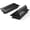 Black, variant on 2-in-1 Vent Deflector & Floor Vent Cover, 2 Pack | Tool-Free Install, Adjustable 4x10 Floor Register for , Office & Ceiling | Rustproof ABS, Energy-Saving Airflow Control (White)