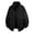 Black, variant on Jackets for Man Leisure Work Solid Color Casual Clothes Comfort Zipper Pocket Stand Collar Long Sleeves Zipper Button Fly Pocket Coat Comfy Overcoats