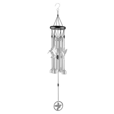 

Yubnlvae Wind Chimes Bell Owl Chime Door Metal Wind Garden Home Decoration Bell Pendant Pendant Hummingbird Decoration or Hangs Home Decoration