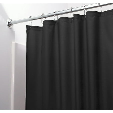 Mold & Mildew Resistant Fabric Shower Curtain Liner - (Best Way To Remove Black Mold From Shower)