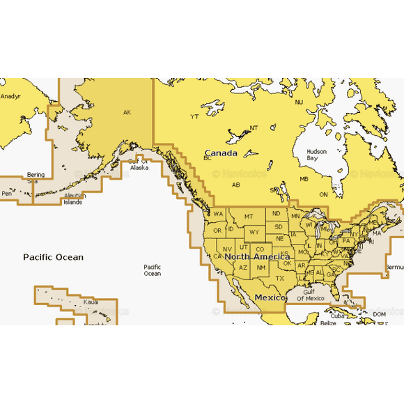 Navionics Marine Cartography 010-C1366-30 U.s. & COASTAL CANADA