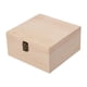 thumbnail image 3 of Caja de almacenamiento de madera, contenedor, cajas de madera portátiles decorativas, caja de regalo sin terminar madera 195x195x10cm, 3 of 9