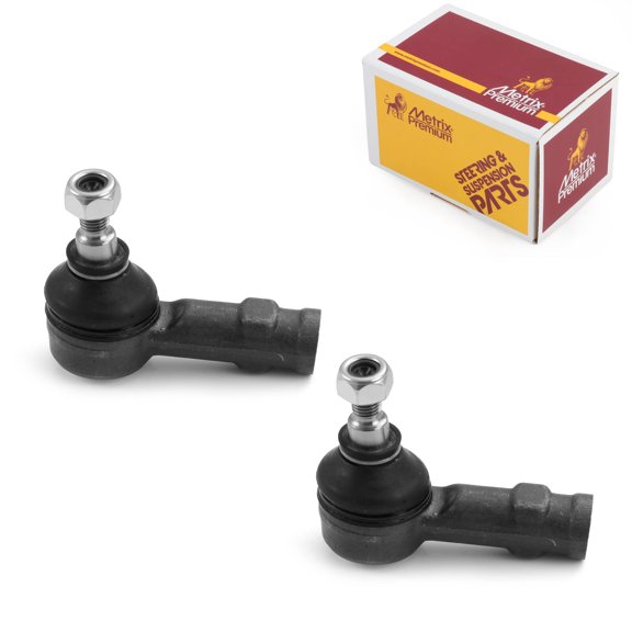 Metrix Premium Chassis Parts - 2 PC Front Outer Tie Rod End Kit Fits 2001-2006 Hyundai Santa Fe, Replacement ES3616