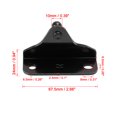 thumbnail image 2 of 4pcs 10mm Car Auto Ball Studs Mounting Brackets Black for Gas Struts Shocks, 2 of 5