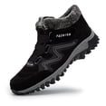 thumbnail image 2 of Zapatos casuales de invierno Zapatos de deporte de talla grande con forro de felpa para hombres y mujeres (negro amarillo 41) Ndcxsfigh Tenis De Mujer Tenis De Hombre, 2 of 7