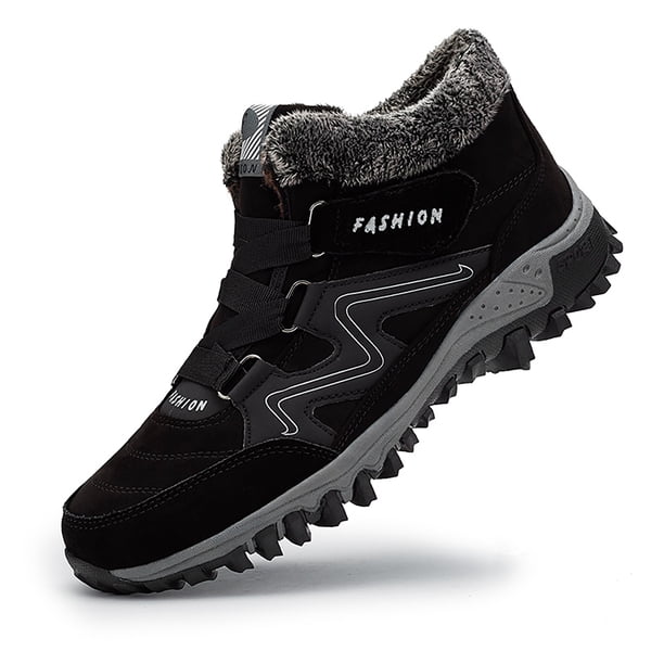 Zapatos casuales de invierno Zapatillas de deporte de talla grande resistentes al desgaste para viajes al aire libre Camping