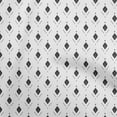 thumbnail image 1 of oneOone Polyester Spandex White Fabric Asian Ikat Craft Projects Decor Fabric Printed by The Yard 56 Inch Wide, 1 of 4