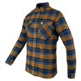 thumbnail image 3 of Jack Pyke Mens Bleasdale Checked Flannel Heavy Shirt, 3 of 4