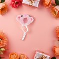 thumbnail image 1 of KALLORY Accesorio Sombrero Rosa Para Mascotas Pequeñas Con Ajustable Y Material Liviano, 1 of 8