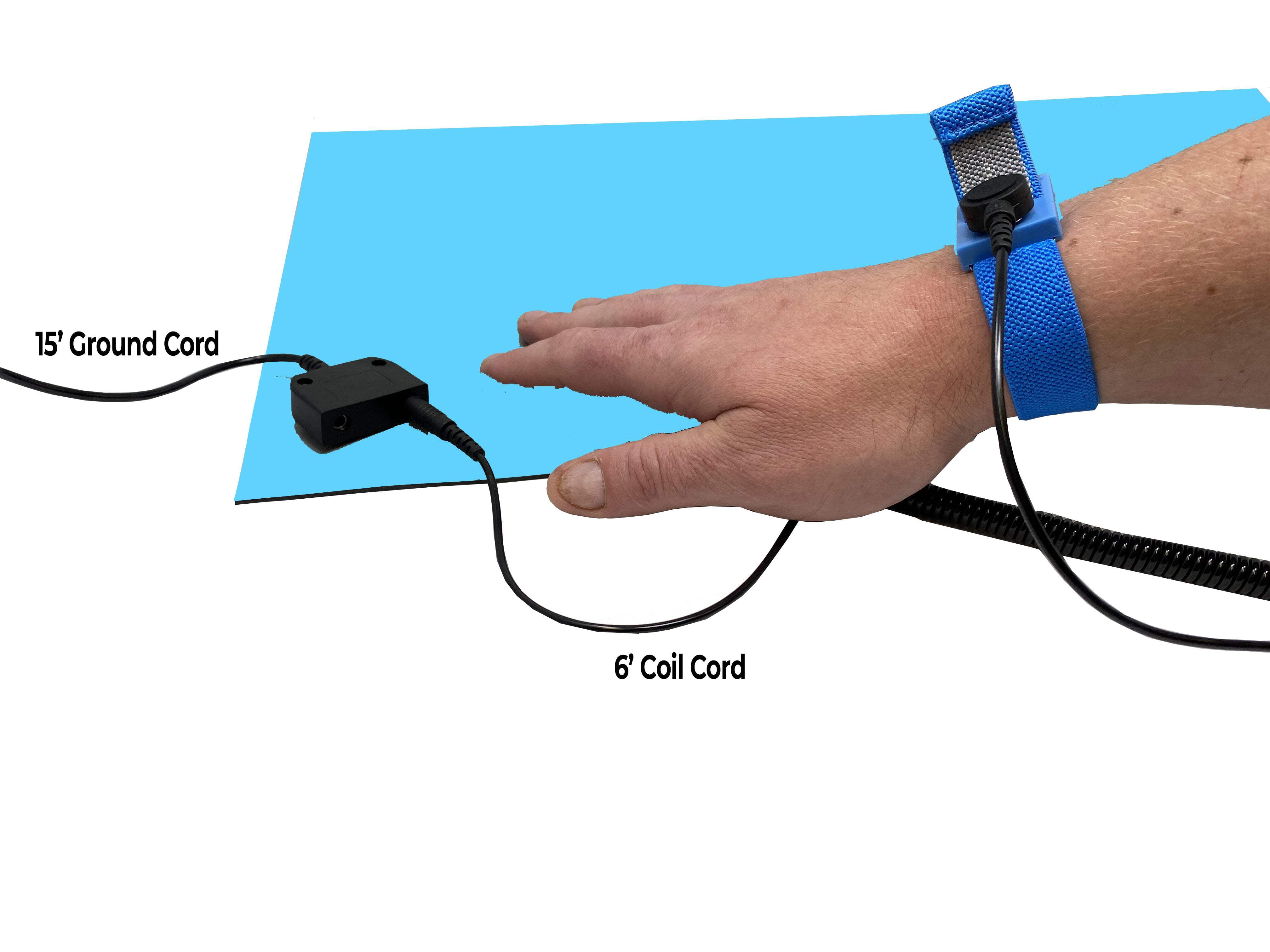 RubberSTAT D8 Anti-Static ESD Rubber Table Mat - Cut Mats