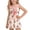 E001-Pink, variant on hengsof Girls Summer Sleeveless Princess Dress Floral Print Party Casual Sundress Ruffled Round Neck Knee Length for 1-10 Years