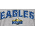 thumbnail image 2 of Women's Ash Morehead State Eagles Proud Mascot Long Sleeve T-Shirt, 2 of 2