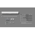 thumbnail image 4 of Lumino 1" Cordless Aluminum Blinds, White, 18"W x 48"L, 4 of 4