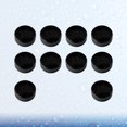 thumbnail image 1 of WASHWEPE 10 Pcs Rondelle de Hockey Entraînement Caoutchouc Noir pour Enfants de Plus de 8 Ans, 1 of 8