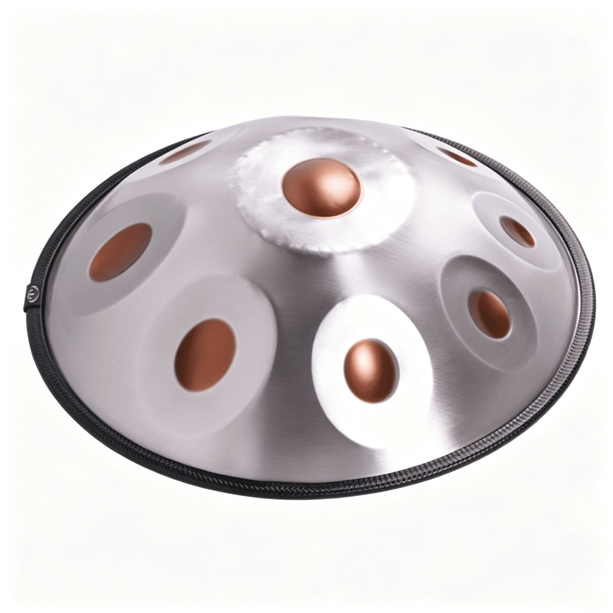 9 Notes Gold Solid Color Handpan Drum Steel Percussion Instrument