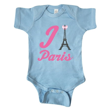 

Inktastic I Love Paris Eiffel Tower Gift Baby Girl Bodysuit