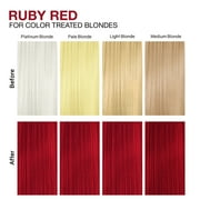 Gemlites Ruby Red Colorwash Semi-Permanent Color-Depositing Shampoo